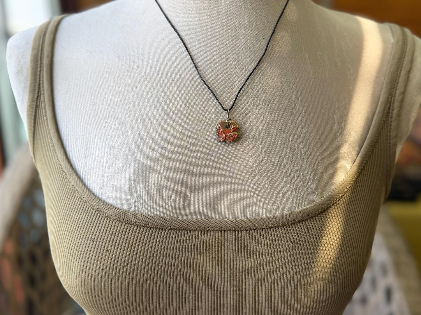 Unique Handmade pink and gold Butterfly Necklace - Boho Ethical Jewelry. Unique gift for her
